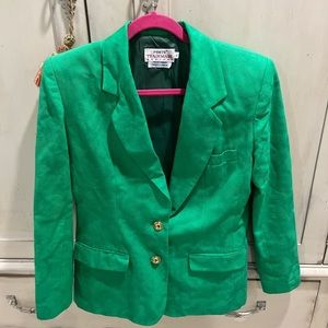 Vintage Green Blazer